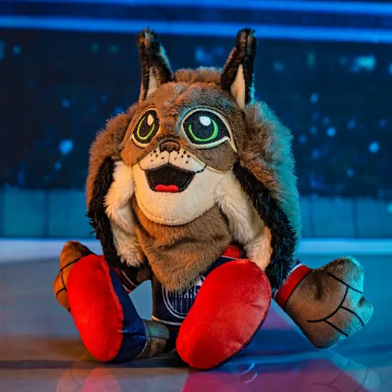 Bleacher Creatures Edmonton Oilers Hunter 8" Kuricha Mascot Sitting Plush {2}