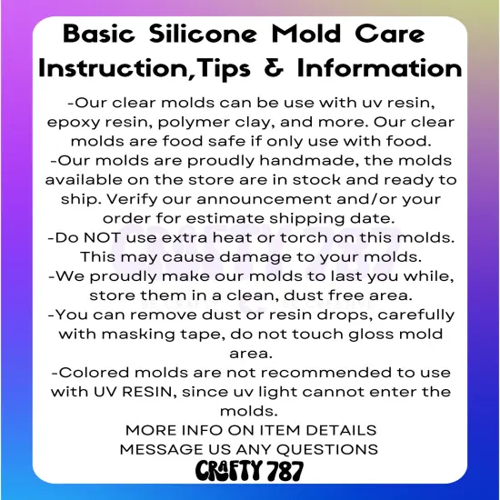 Paint Palette Silicone Mold (A1) {5}