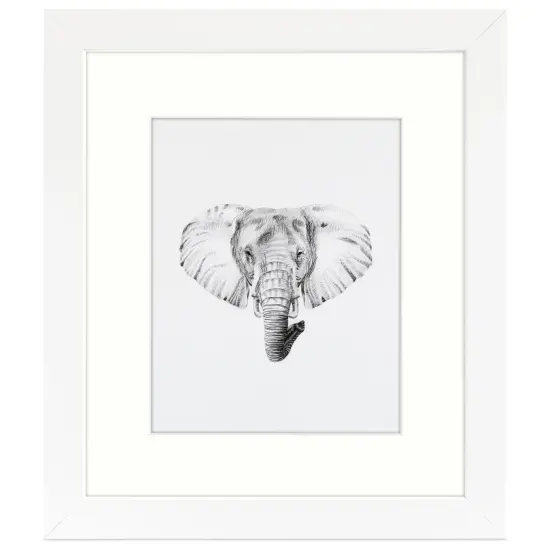 ArtToFrames 22x30" Matted Picture Frame with 18x26" Single Mat Photo Opening Framed in 1.25" White and 2" Mat (FWM-3966-22x30) {1}