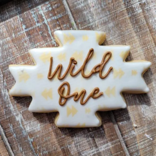 Bohemian Plaque Cookie Cutter 4.5 in B1609, CookieCutter.com, Tin Plated Steel, Handmade in the USA {2}