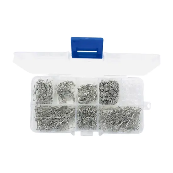 Jewelry Findings Kit of 10 Gold Plated Items Rhodonite {1}