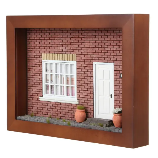 Miniature Diorama House DIY "English Style" {1}