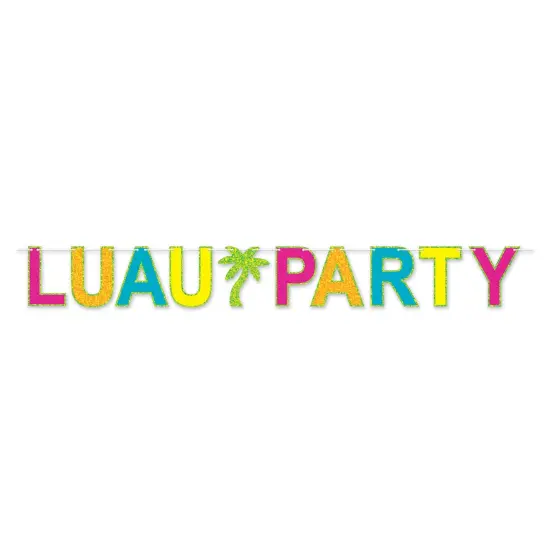 Luau Party Streamer, (Pack of 12) {1}