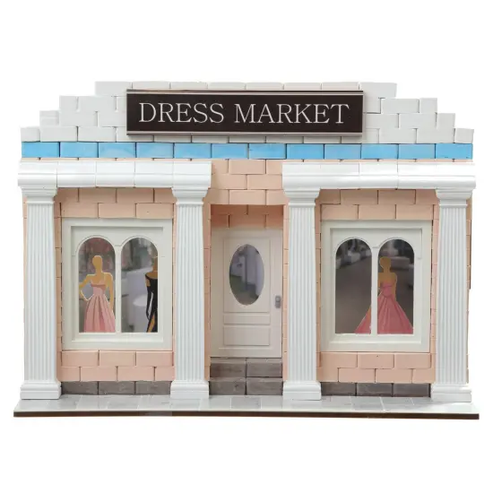 Mini Bricks Construction Set - Dress Market {1}