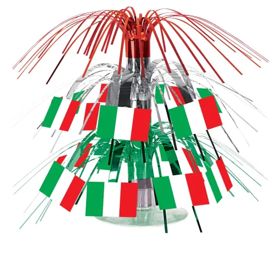 Italian Flag Mini Cascade Centerpiece (Pack of 12) {1}