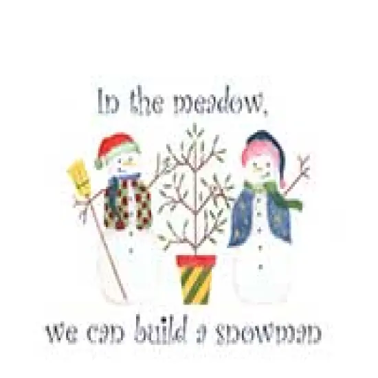 Small Snowmen with Trees Wall Stencil | 2982B by Designer Stencils | Outdoor Stencils | Reusable Art Craft Stencils for Painting on Walls, Canvas, Wood | Reusable Plastic Paint Stencil for Home Makeover | Easy to Use & Clean {2}