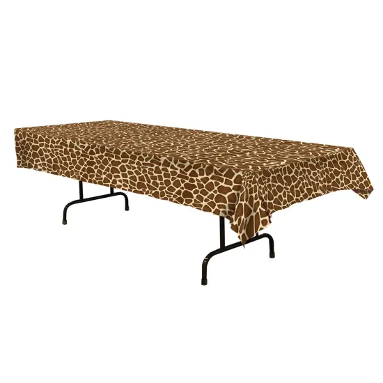 Giraffe Print Tablecover, (Pack Of 12) {1}