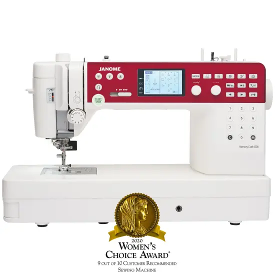 Janome MC6650 Computerized Sewing and Quilting Machine {5}