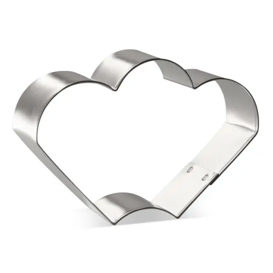 Clam Cookie Platter Cutter 3 in B0713, CookieCutter.com, Tin Plated Steel, Handmade in the USA {1}
