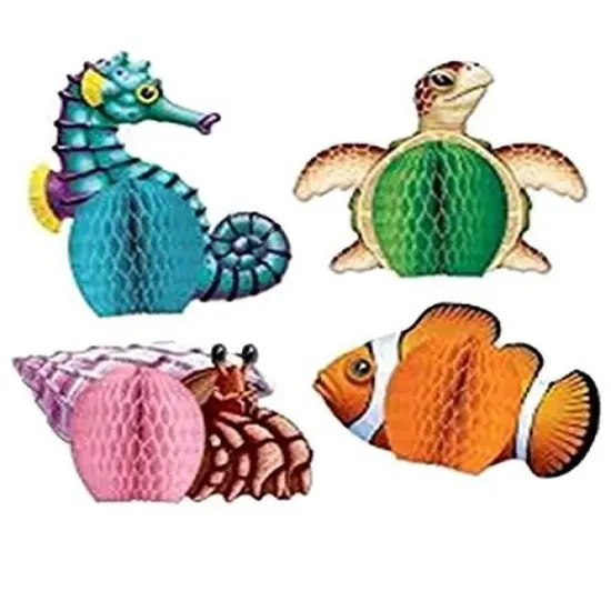Sea Creatures Mini Centerpieces (Pack of 12) {1}