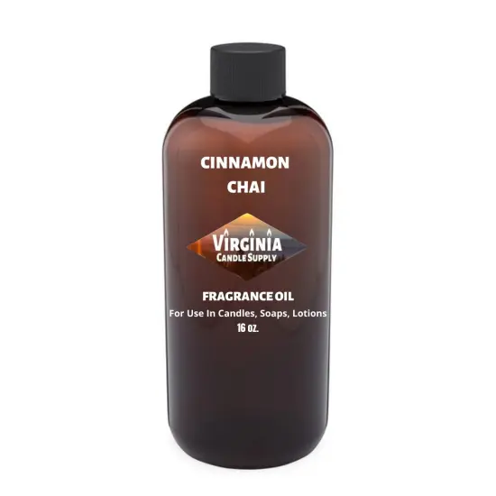 Cinnamon Chai Fragrance Oil (Our Version of the Brand Name) (16 oz Bottle) for Candle Making, Soap Making, Tart Making, Room Sprays, Lotions, Car Fresheners, Slime, Bath Bombs, Warmers&hellip; {1}