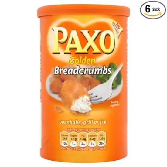Paxo Golden Breadcrumbs 6 x 227g | RAHEEV&reg; {3}