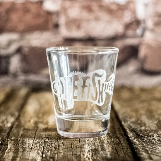 2oz Gone Fishing Shot glass {5}