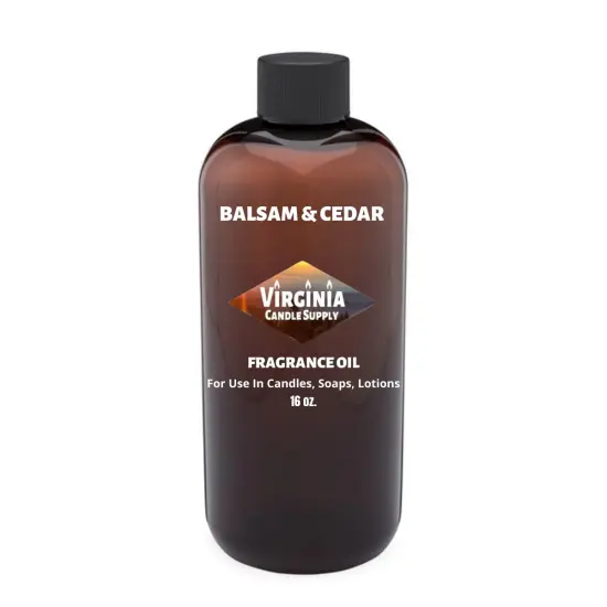 Balsam & Cedar Fragrance Oil (Our Version of the Brand Name) (16 oz Bottle) for Candle Making, Soap Making, Tart Making, Room Sprays, Lotions, Car Fresheners, Slime, Bath Bombs, Warmers&hellip; {1}