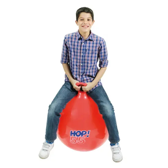 Gymnic HOP! 55 Ball Red - 7 years and up {3}