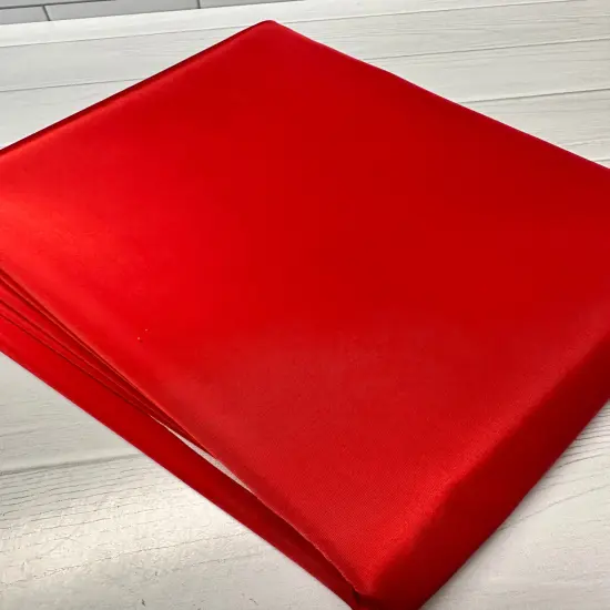 Red Lux Bonded Poly/Nylon {1}