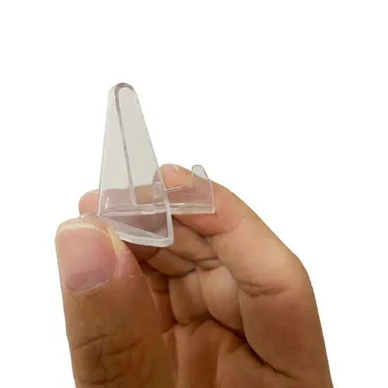 25 Pieces (1.4 Inch) Acrylic Easel Stands Display Stands/Plate Stands Coin Display Easel Holder for Air-Tite Coins Pocket Watches Capsules Challenge Medals Casino Chips , Photo Display,Baseball Sports {5}