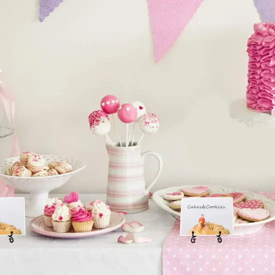 Teamkio Improved Anti-Slip Plate Holder Display Stand, Picture Frame Holder Stand, Easel Display Stand, Book Display Stand (4inch) {2}