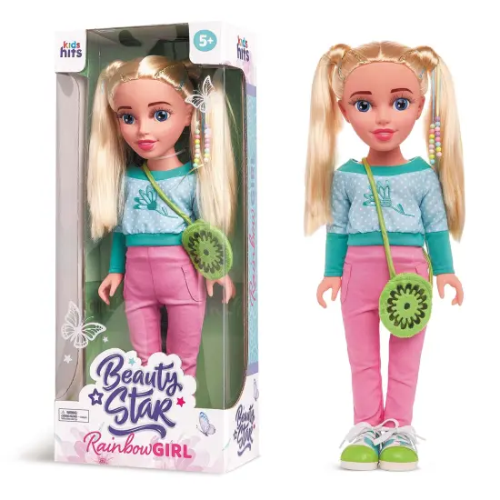 Beauty Star Flowery Spring Rainbow Girl. Dolls – Where Fashion, Fun Spark Creativity! {1}