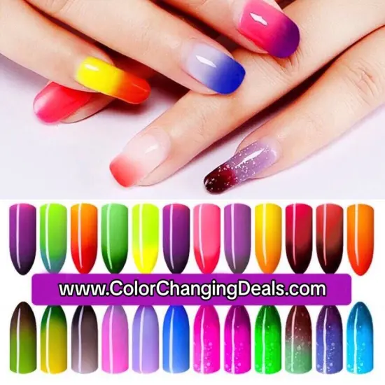 Color Changing Powder Pigment Thermochromic Temperature Heat Sensitive Black colorless100&deg;f {3}