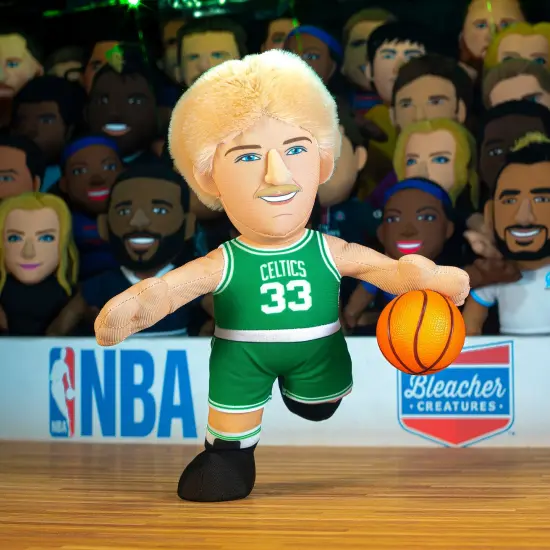 Bleacher Creatures Boston Celtics Larry Bird 10" Plush Figure {4}