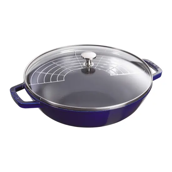 STAUB Cast Iron 4.5-qt Perfect Pan {2}