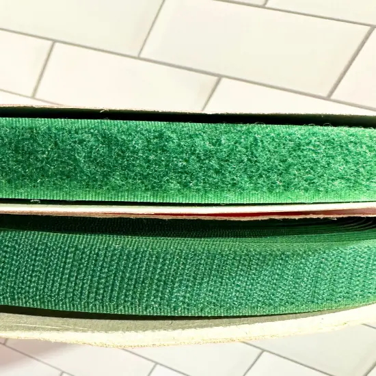 Forest Green Hook and Loop (sew in) 3 yard bundle {1}