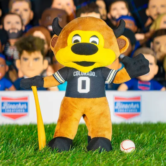 Bleacher Creatures Colorado Buffaloes Chip The Buffalo 10" Mascot Plush Figure {4}
