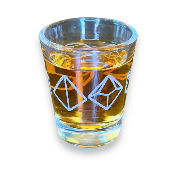 2oz Dice Shot glass {1}