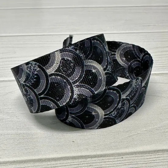 Celestial Scallops 1&rdquo; Seatbelt Webbing (by the yard) {1}