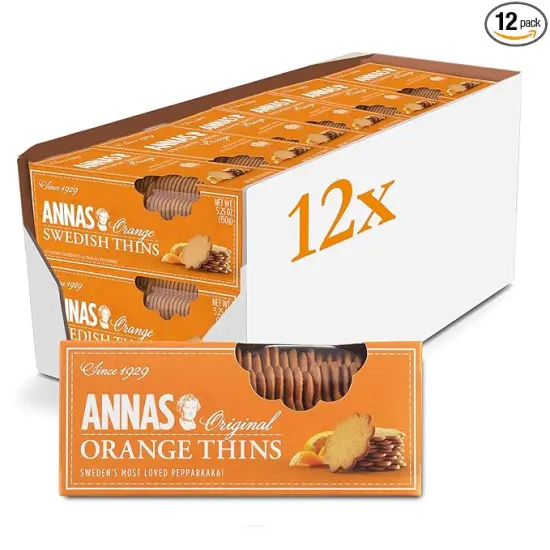 Annas Thins&reg; Orange Pepparkakor Almond {2}