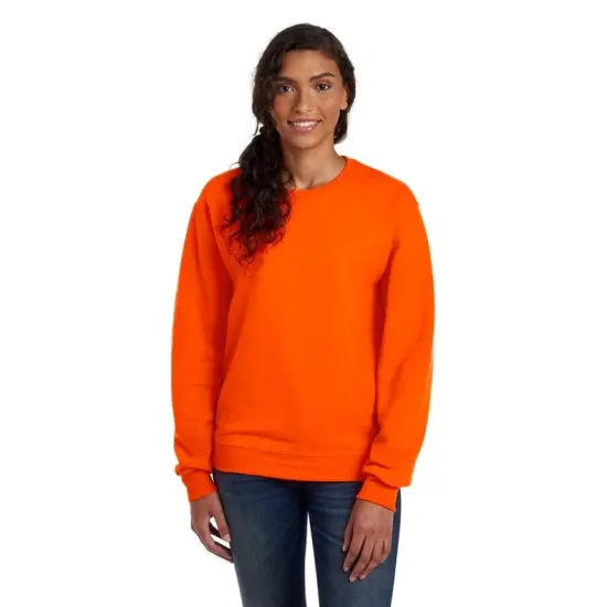 High-Visibility NuBlend Sweatshirt | RADYAN&reg; Safety green {5}