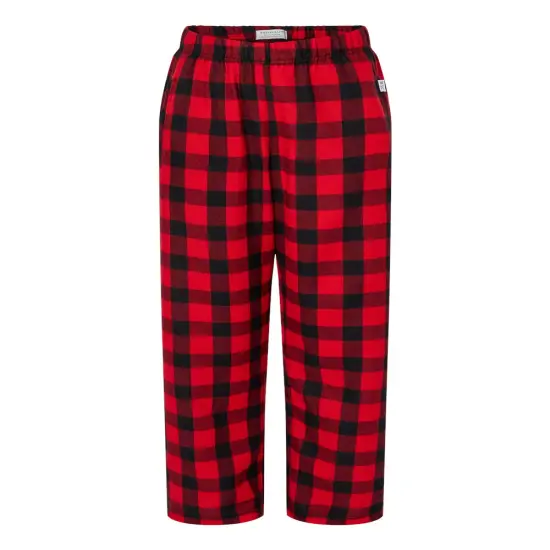 Boxercraft&reg; Fabrication Youth Flannel Pants Red/ black buffalo {4}