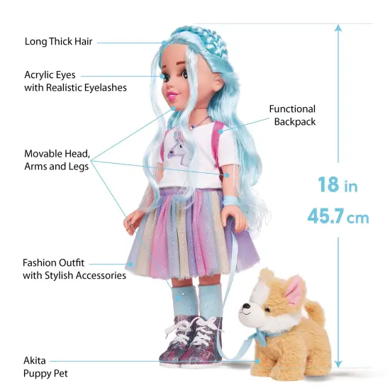 Beauty Star Dolls: Artsy Girl. Where Fashion, Fun, and Furry Friends Unite! {2}