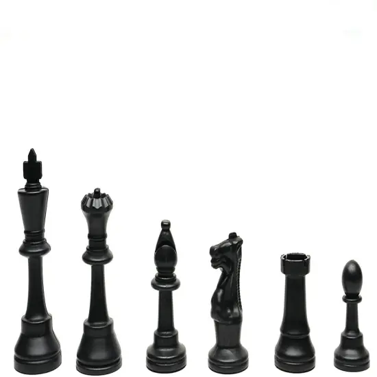 WE Games Tournament Chess Pack, Rollup Board, Tote, Staunton King 3.75 in. {4}