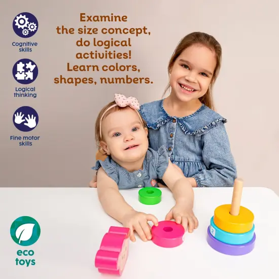 Kids Hits Wooden Stack and Play Monkey: Endless Fun in Every Stack! {3}