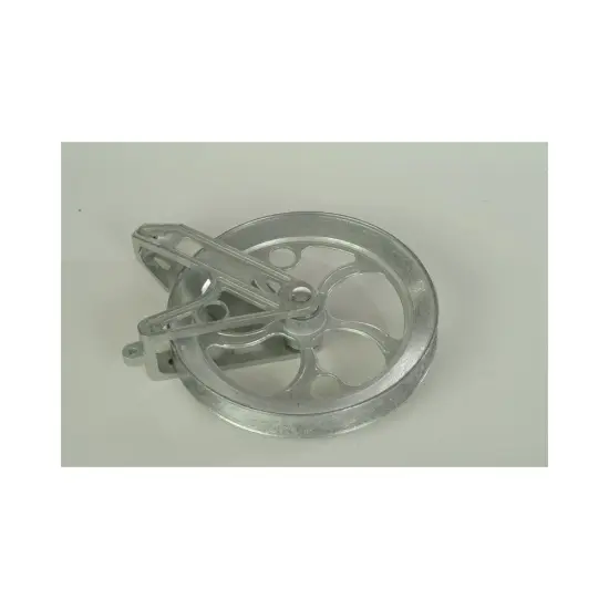 Lehman's Complete Clothesline Set, Stranded Metal Wire Clothes Line, Zinc Pulleys and Ratcheting Tightener with Mounting Instructions {3}