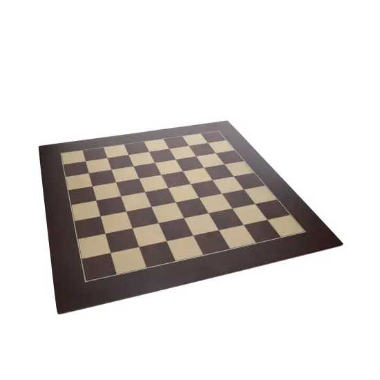 WE Games Deluxe Wenge and Sycamore Wooden Chess Board - 21.625 inches {2}