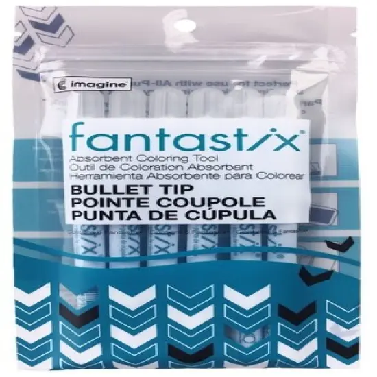 Fantastix Coloring Tool For Wet & Dry Media 6/Pkg {1}