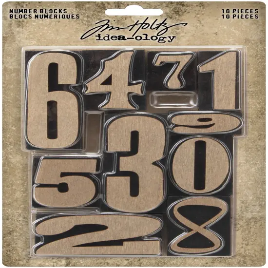 Idea-Ology Number Blocks-10/Pkg {1}