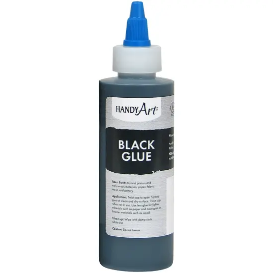 Handy Art Black Glue-4oz {1}