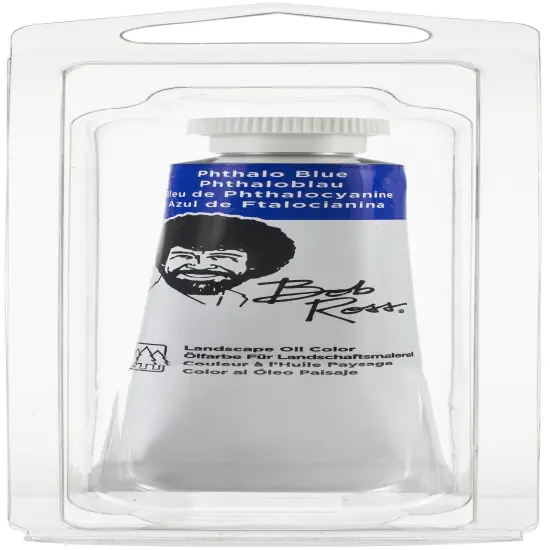 Bob Ross Landscape Oil Paint 37ml-Phthalo Blue {1}