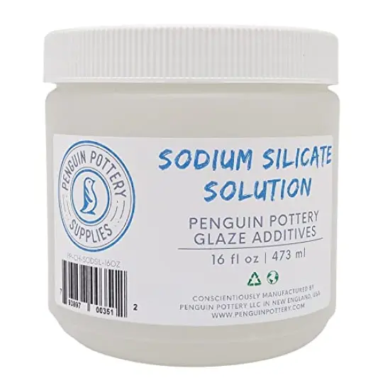 Penguin Pottery - Sodium Silicate Solution - Deflocculant - 16 oz {1}