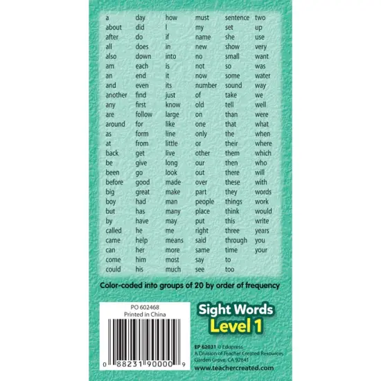 Sight Words Flash Cards - Level 1 {2}
