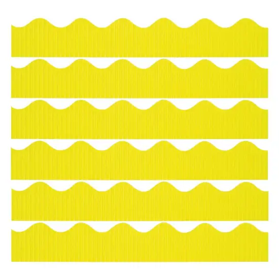 Decorative Border, Canary, 2-1/4" x 50', 6 Rolls {1}