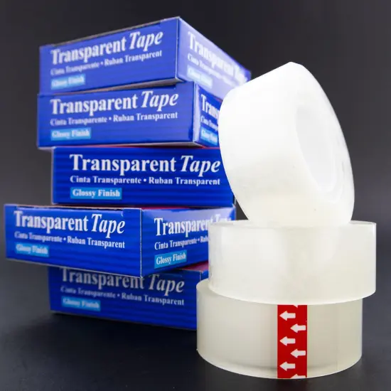 Tape Refill, Transparent Tape, 3/4" x 1296", 12 Per Pack, 2 Packs {5}
