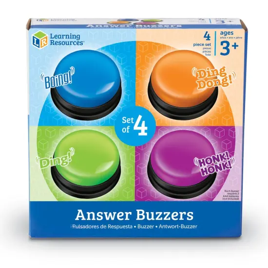 Answer Game Show Buzzers, Set of 4 {2}