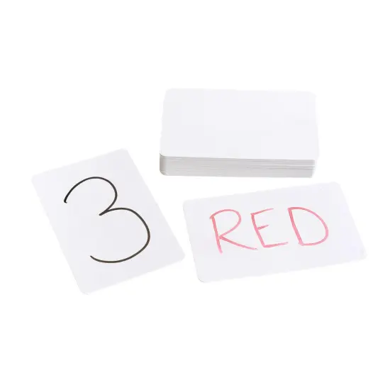 Blank Playing Cards, 50 Per Pack, 6 Packs {4}