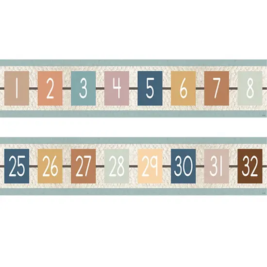Everyone is Welcome Number Line (-20 to +120) Bulletin Board Set {3}