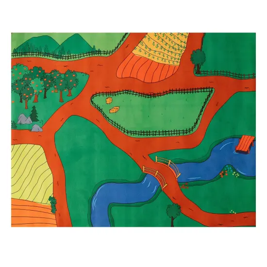 Farm Floor Mat {1}